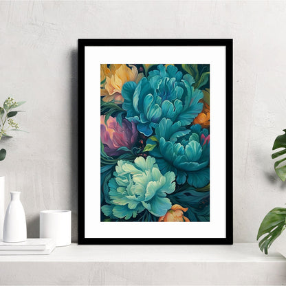 Artistic Framed Floral Posters to Revitalize Your Space