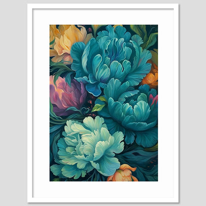 Artistic Framed Floral Posters to Revitalize Your Space