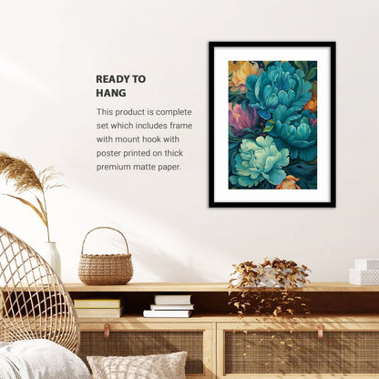 Artistic Framed Floral Posters to Revitalize Your Space