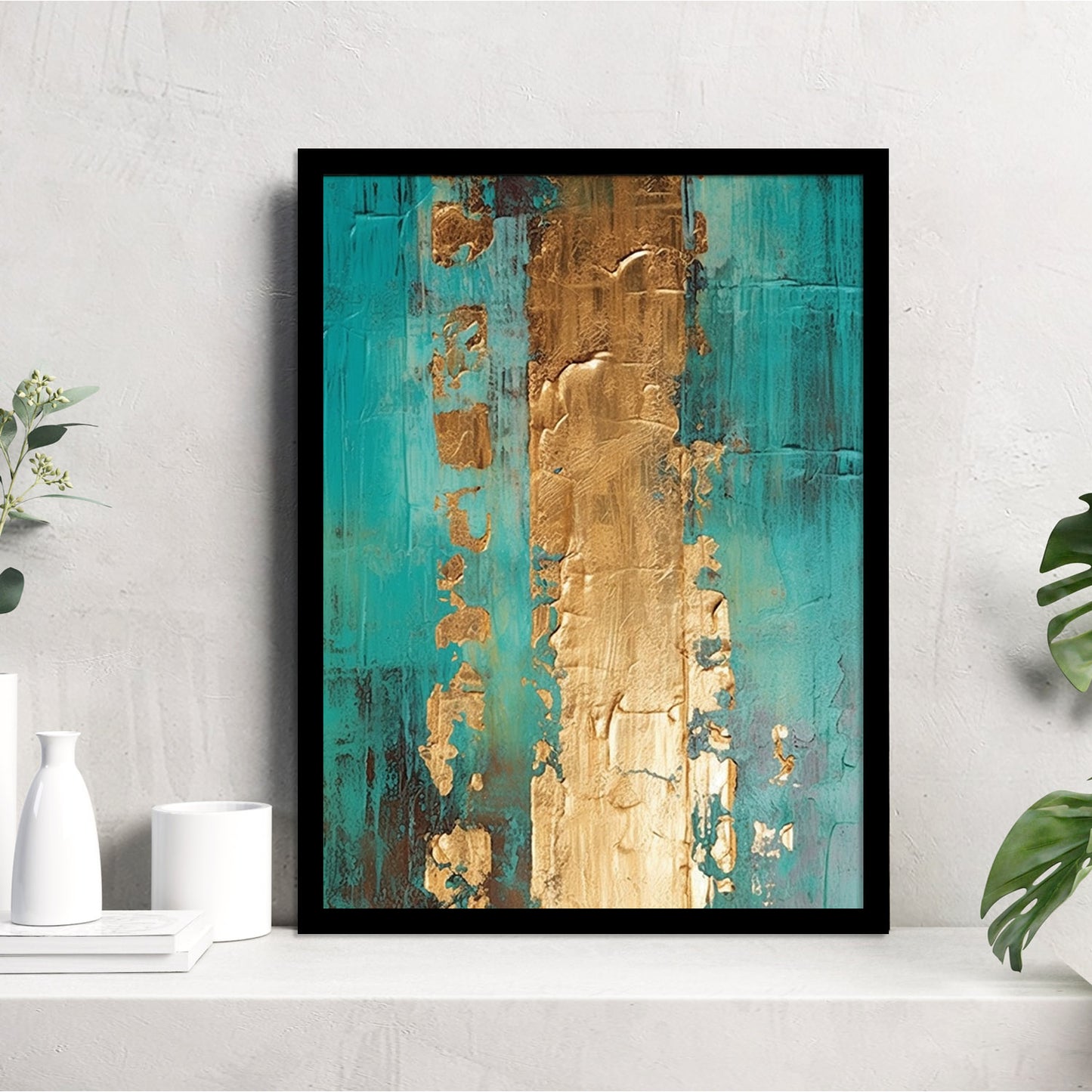 Minimalist Framed Art for Home and Office Wall Decor