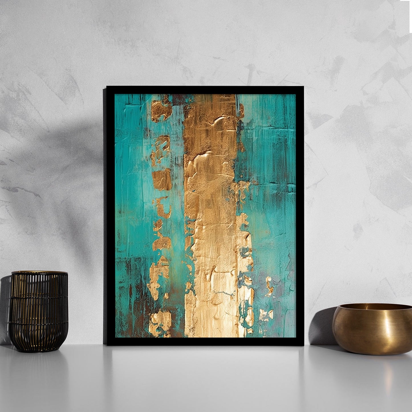 Minimalist Framed Art for Home and Office Wall Decor