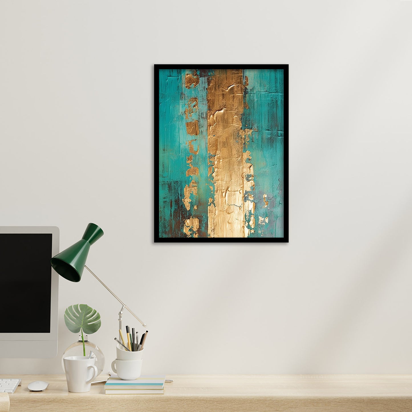 Minimalist Framed Art for Home and Office Wall Decor