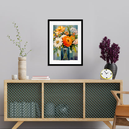 Artistic Framed Floral Posters to Revitalize Your Space