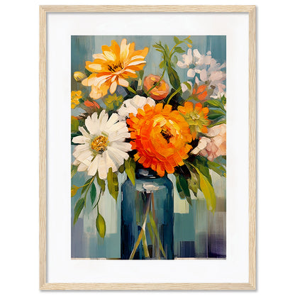 Artistic Framed Floral Posters to Revitalize Your Space