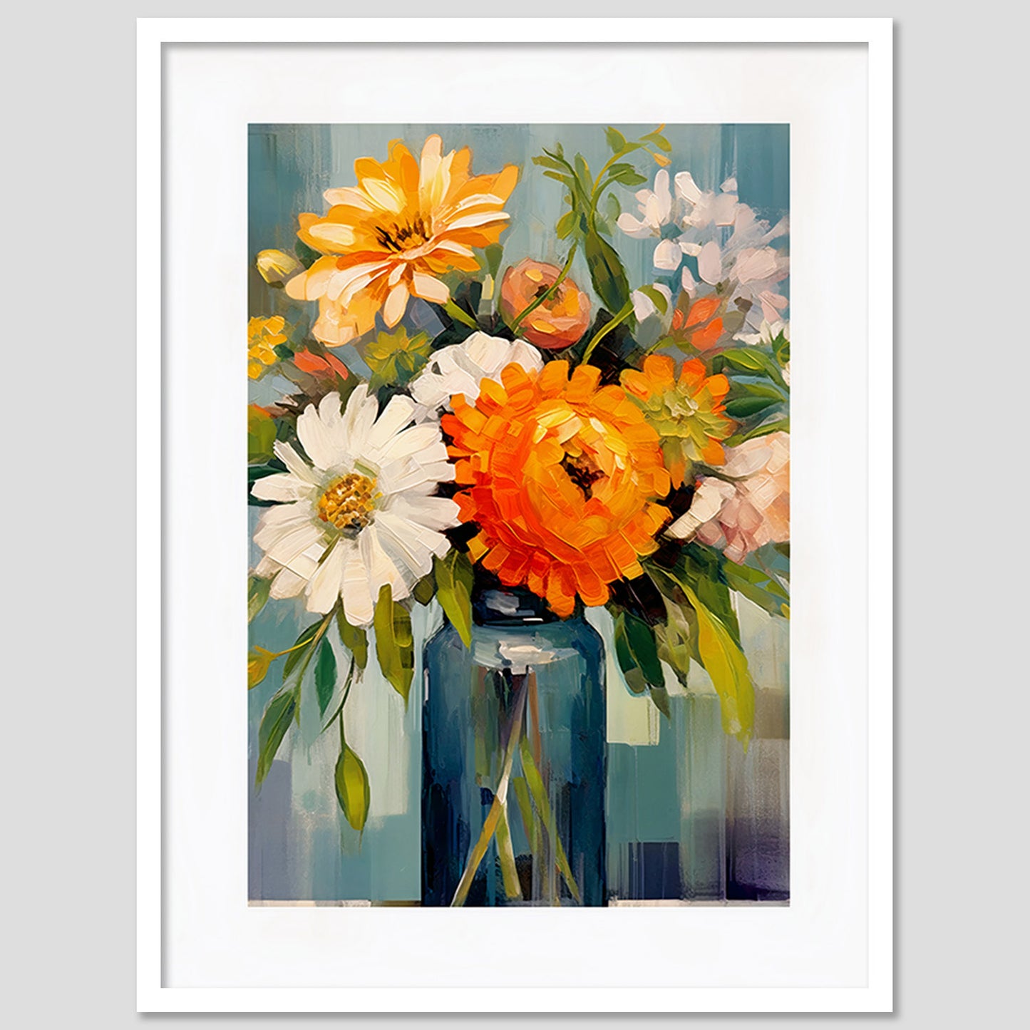 Artistic Framed Floral Posters to Revitalize Your Space