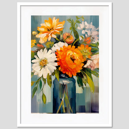 Artistic Framed Floral Posters to Revitalize Your Space