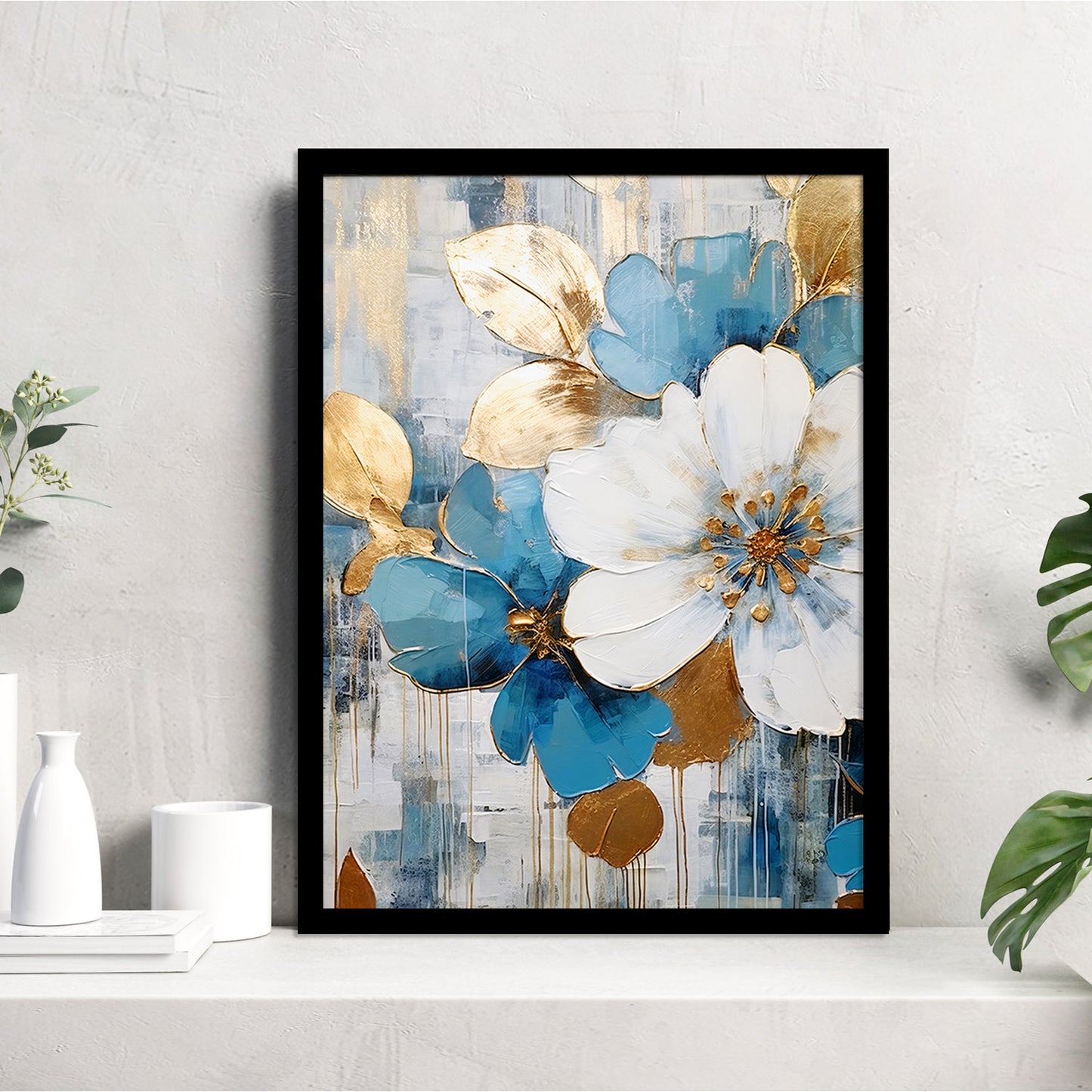 Artistic Framed Floral Posters to Revitalize Your Space