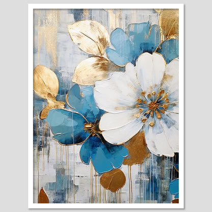 Artistic Framed Floral Posters to Revitalize Your Space