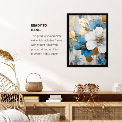 Artistic Framed Floral Posters to Revitalize Your Space