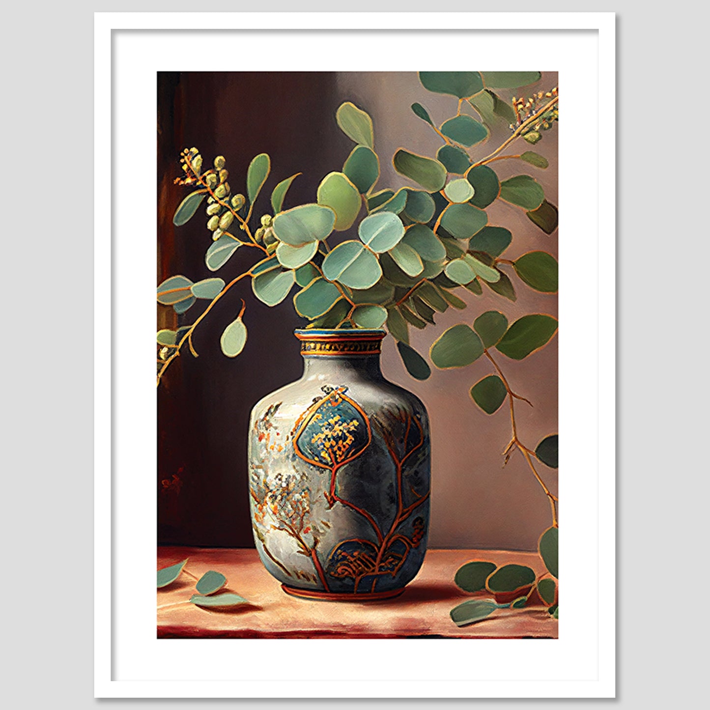 Nature-Inspired Wall Art Posters - Elegant Framed Decor for Home and Office