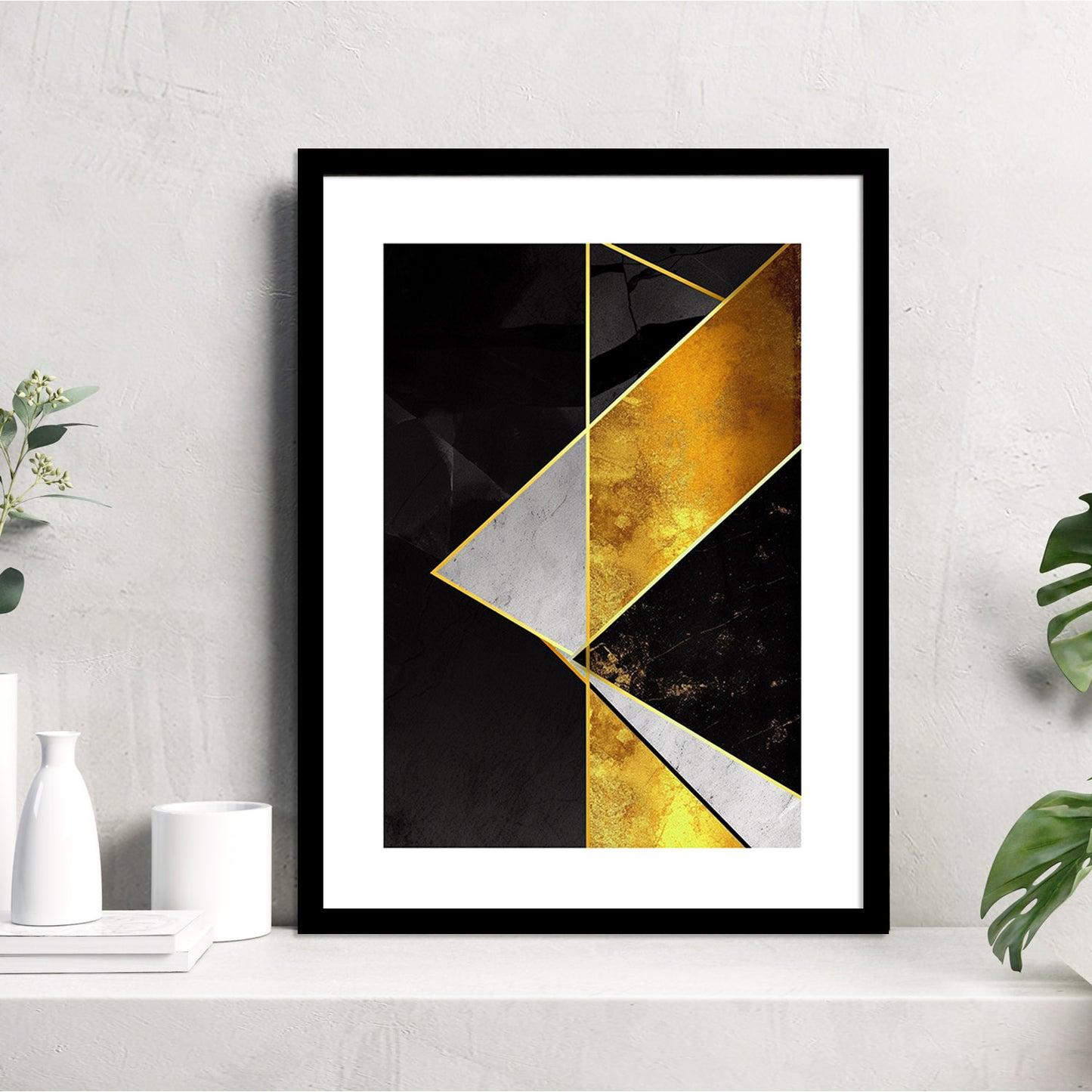 Geometric Wall paintings For Wall Decor Hanging Frames