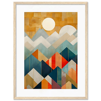 Geometric Wall paintings For Wall Decor Hanging Frames