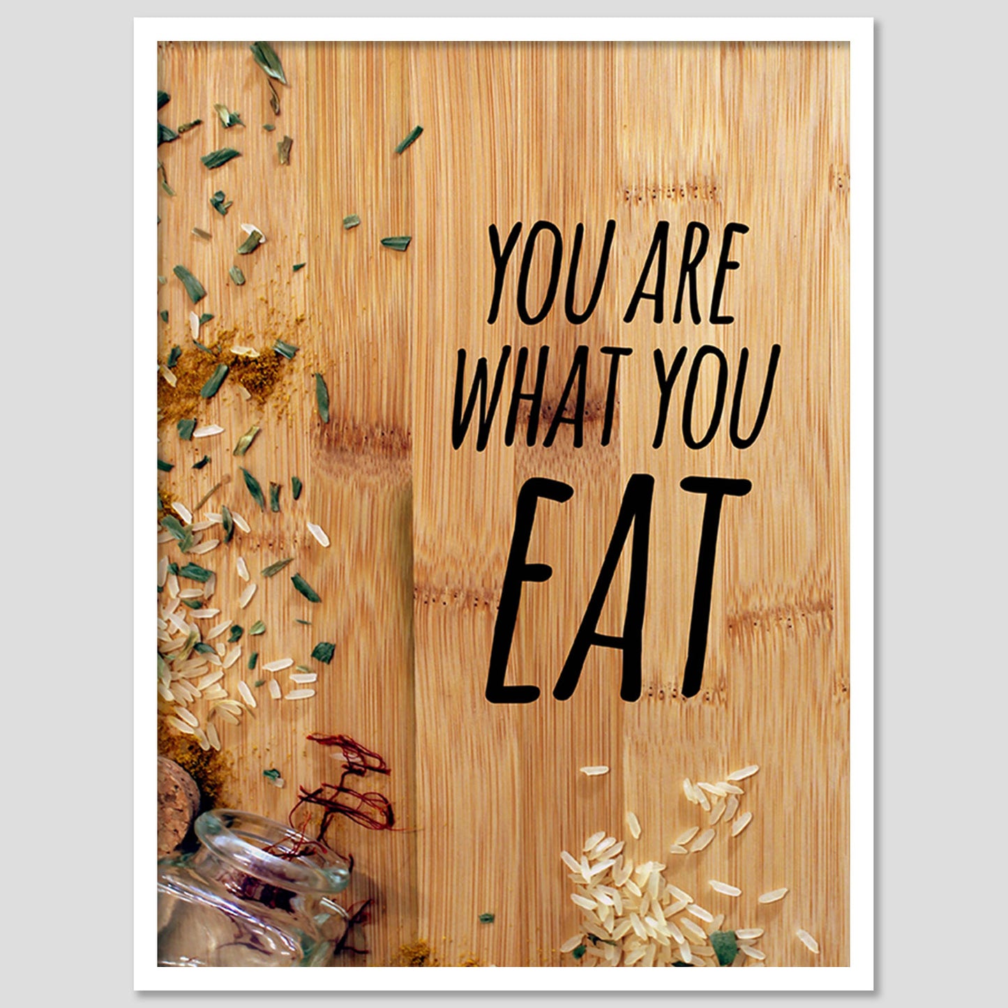 Stylish Framed Wall Posters - Perfect Accent for Restaurants & Home Kitchens