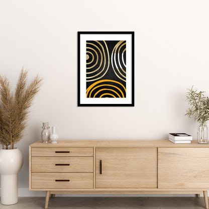 Minimalist Framed Art for Home and Office Wall Decor