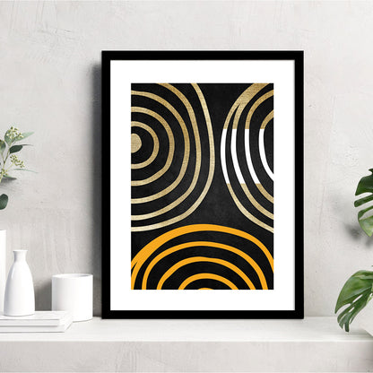 Minimalist Framed Art for Home and Office Wall Decor