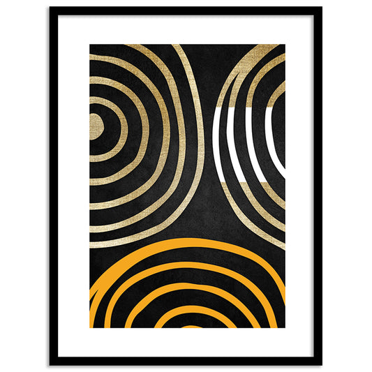 Minimalist Framed Art for Home and Office Wall Decor