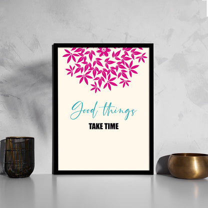 Minimalist Framed Art for Home and Office Wall Decor