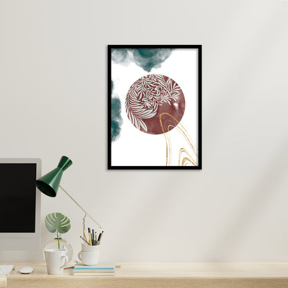 Minimalist Framed Art for Home and Office Wall Decor