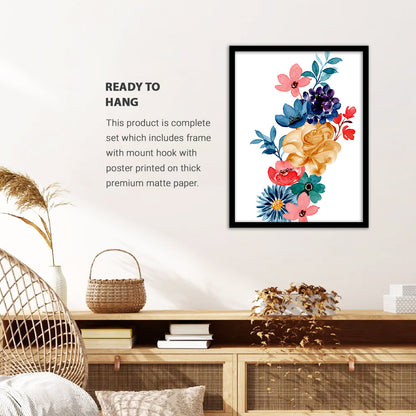 Framed Floral Masterpieces for Contemporary Wall Decor