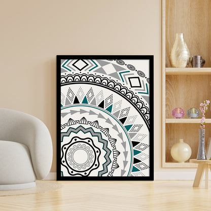 Minimalist Framed Art for Home and Office Wall Decor