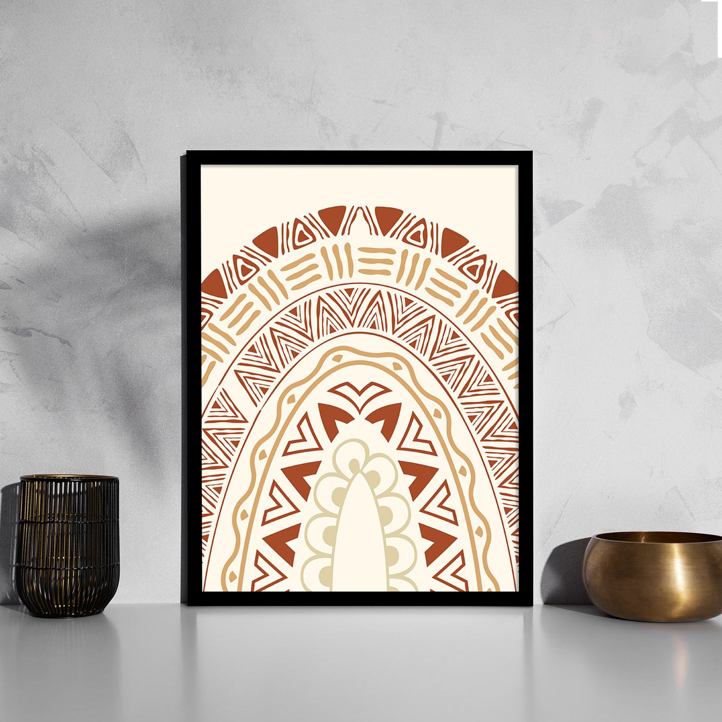 Minimalist Framed Art for Home and Office Wall Decor