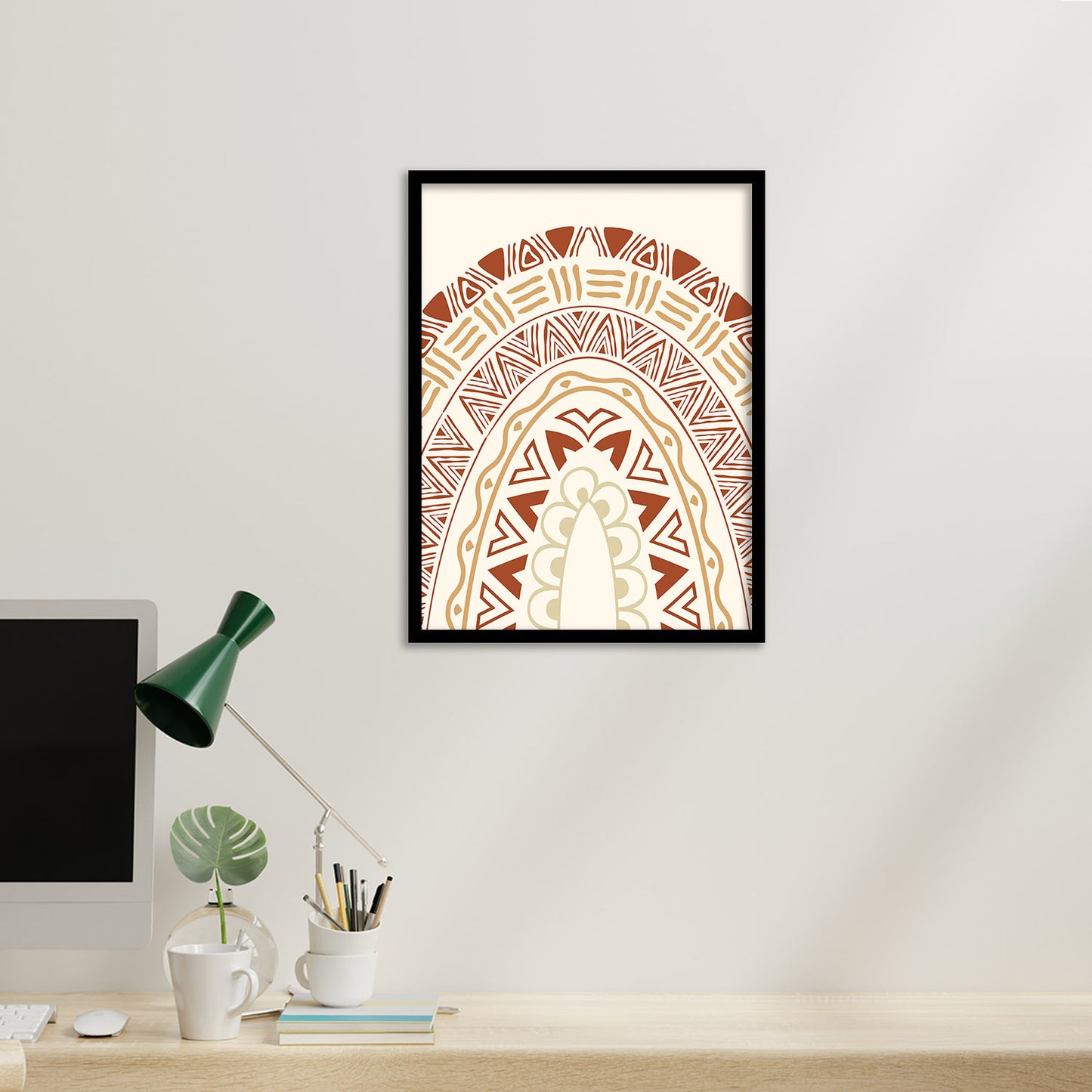 Minimalist Framed Art for Home and Office Wall Decor