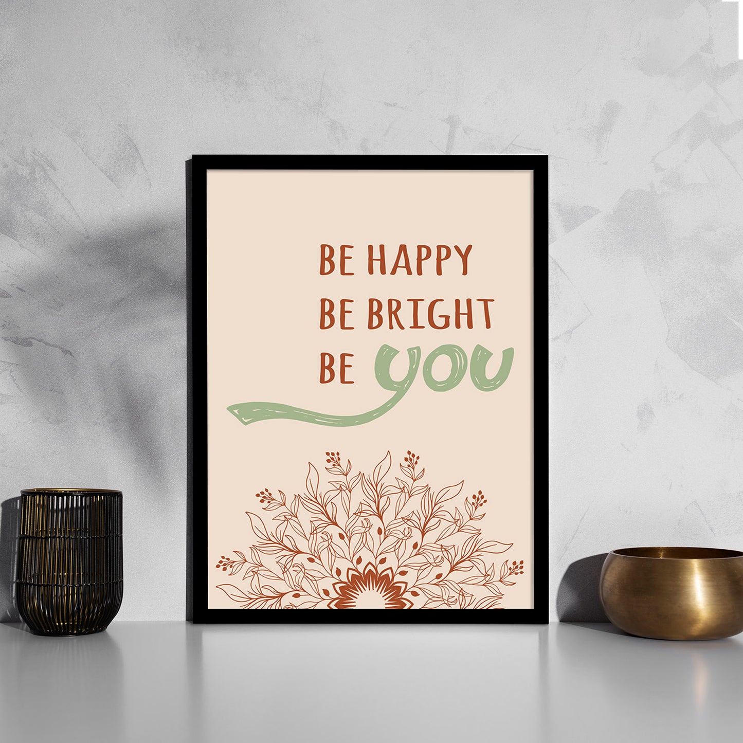 Motivational Framed Quotes for an Empowering Environment