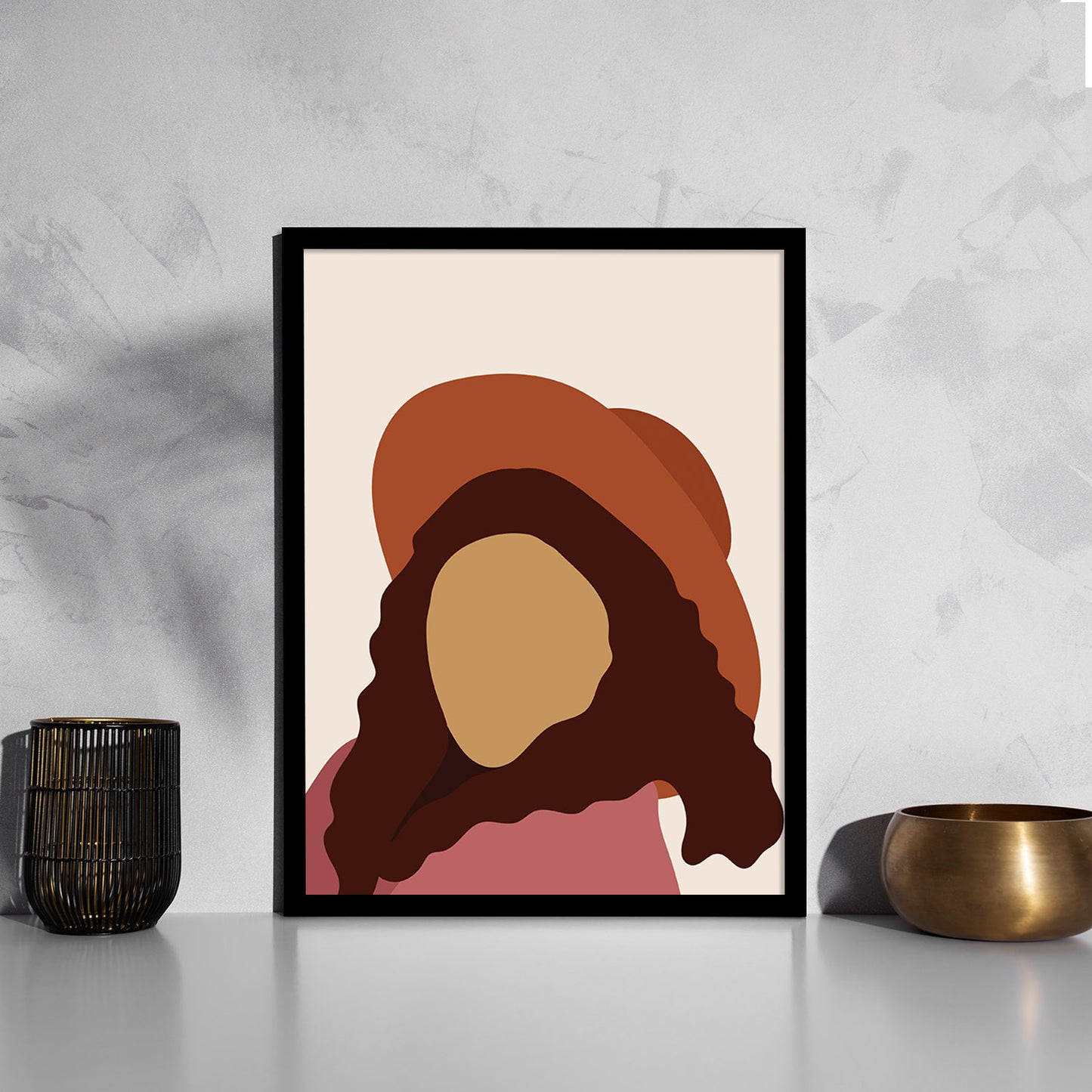 Timeless Minimal Framed Art Pieces for Décor