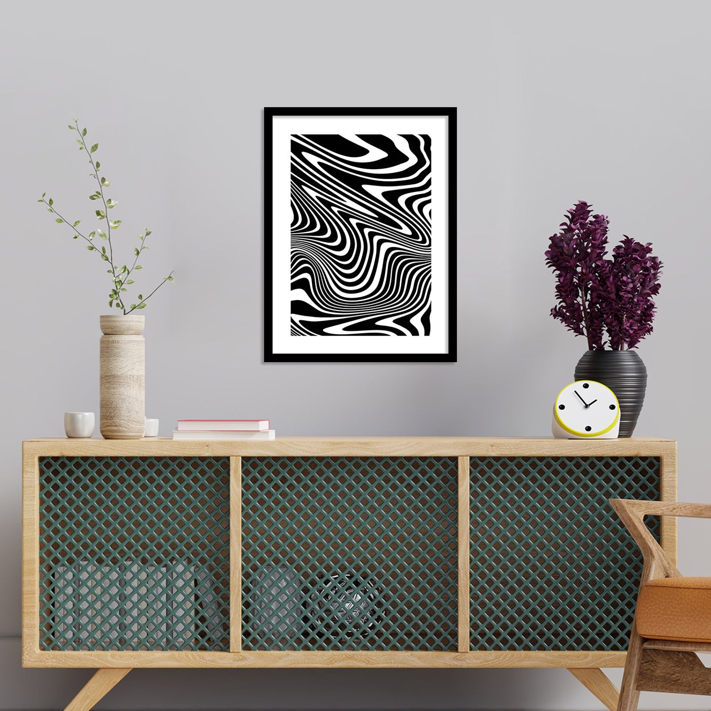 Timeless Minimal Framed Art Pieces for Décor