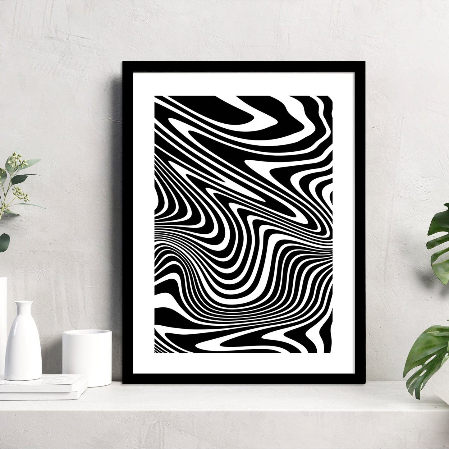 Timeless Minimal Framed Art Pieces for Décor