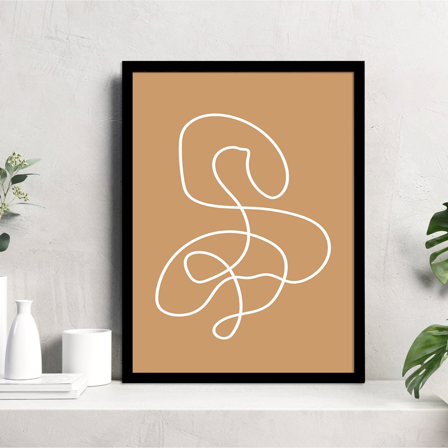 Timeless Minimal Framed Art Pieces for Décor