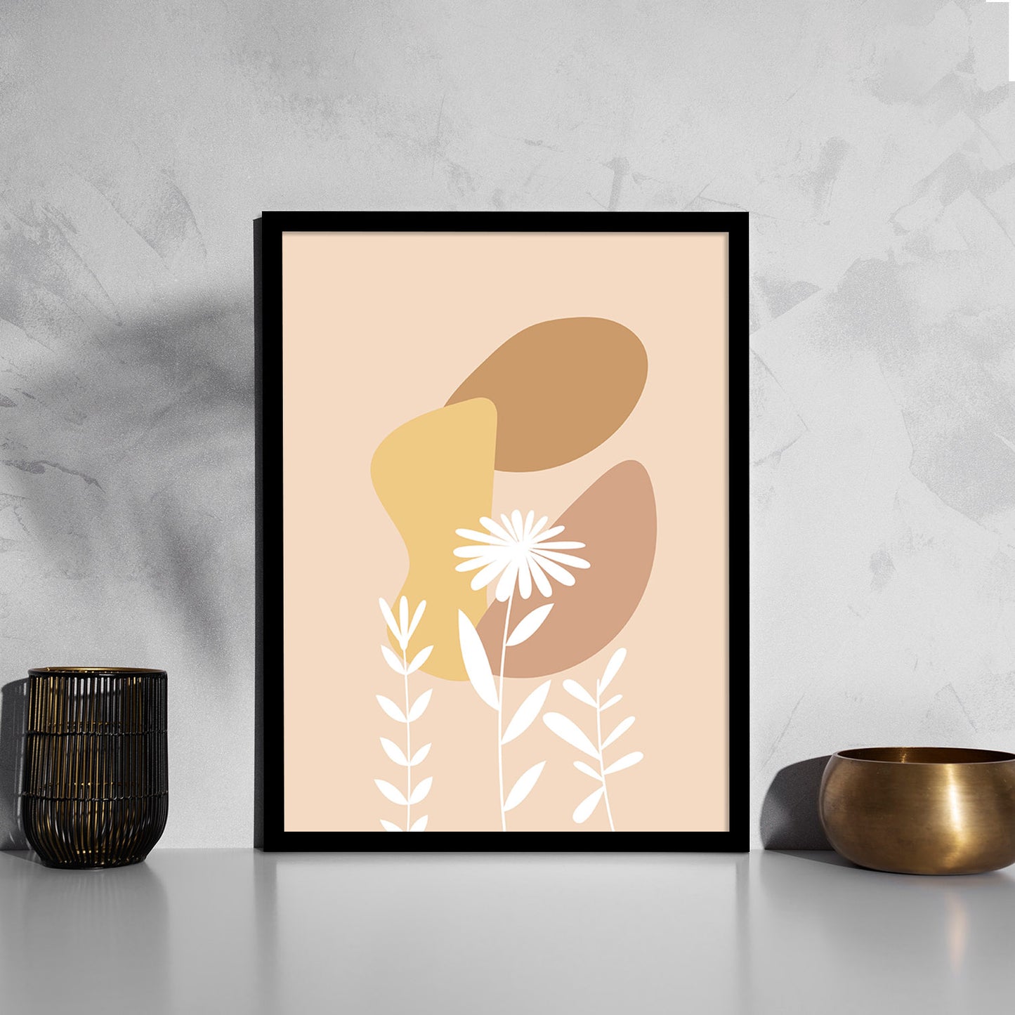 Timeless Minimal Framed Art Pieces for Décor