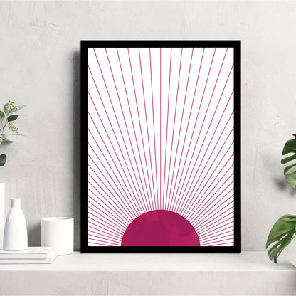 Elegant Minimal Framed Wall Art for Home and Office Decor