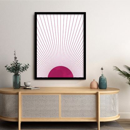 Elegant Minimal Framed Wall Art for Home and Office Decor