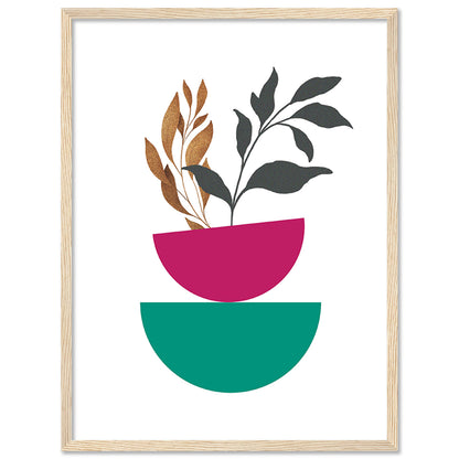 Elegant Minimal Framed Wall Art for Home and Office Decor