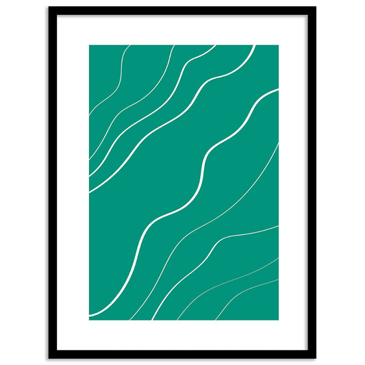 Elegant Minimal Framed Wall Art for Home and Office Decor