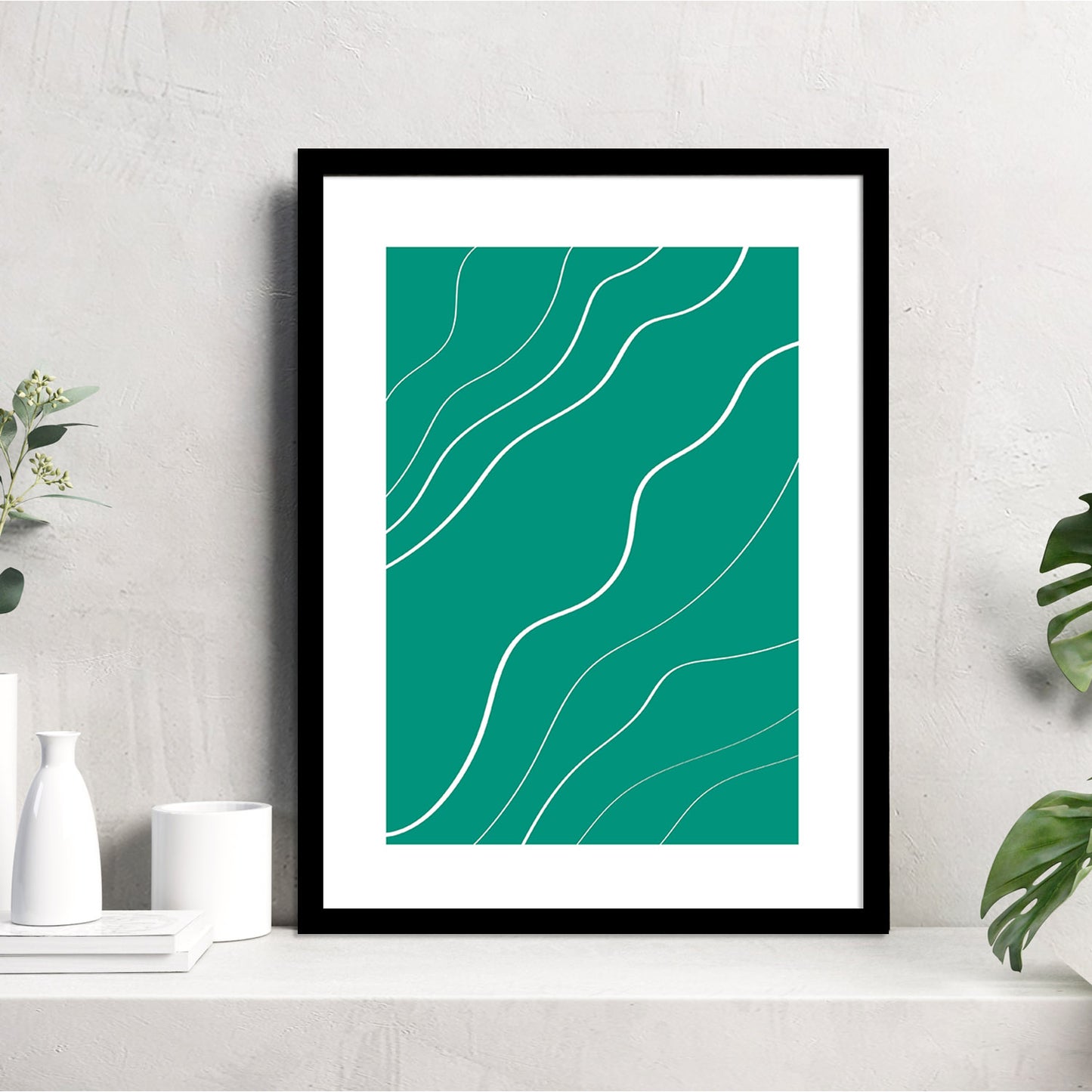 Elegant Minimal Framed Wall Art for Home and Office Decor