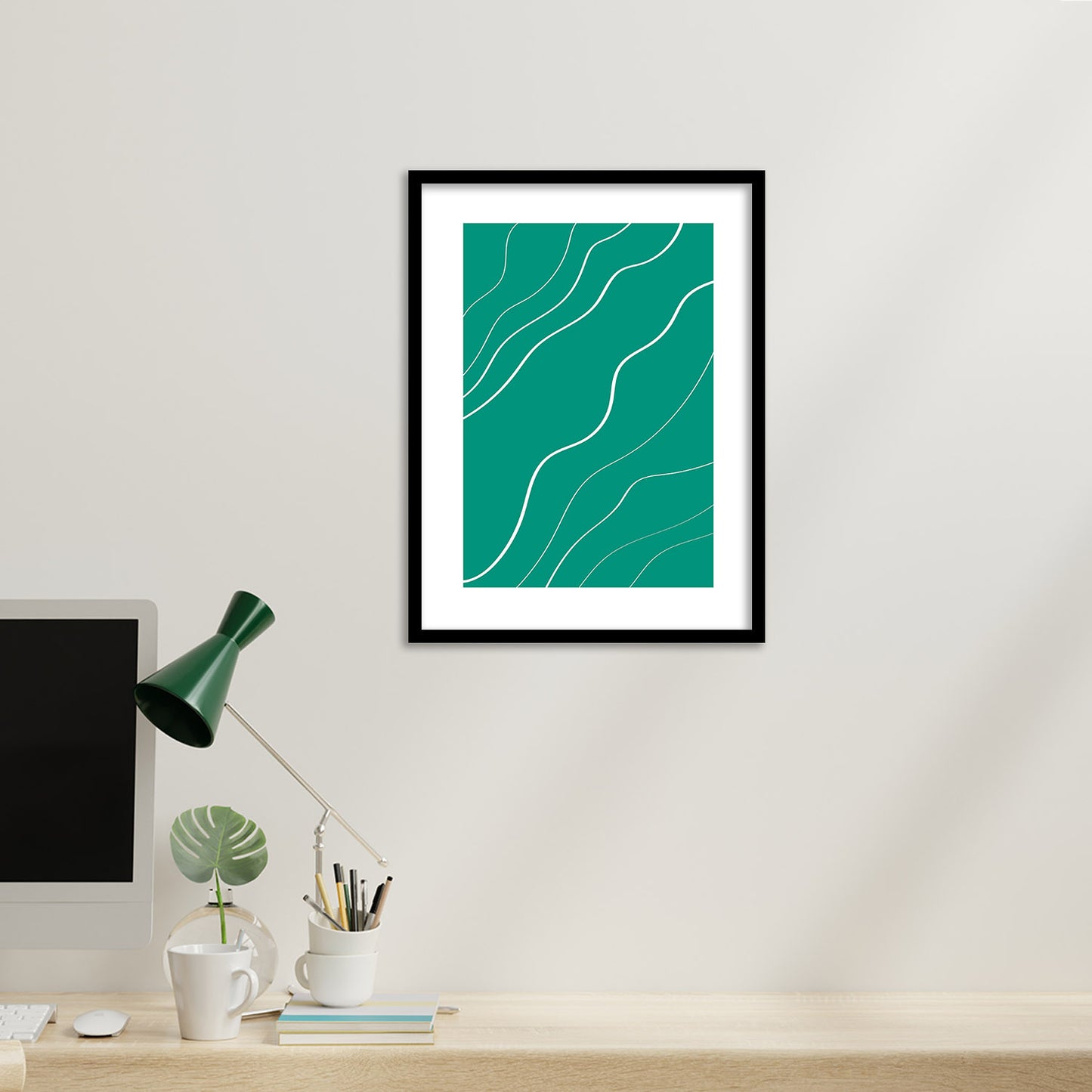 Elegant Minimal Framed Wall Art for Home and Office Decor