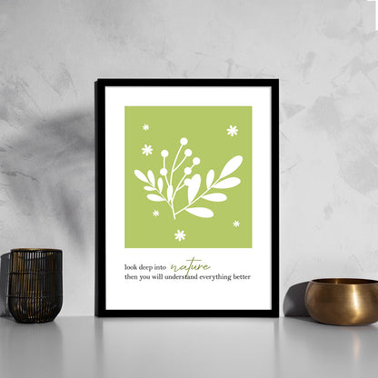 Elegant Minimal Framed Wall Art for Home and Office Decor