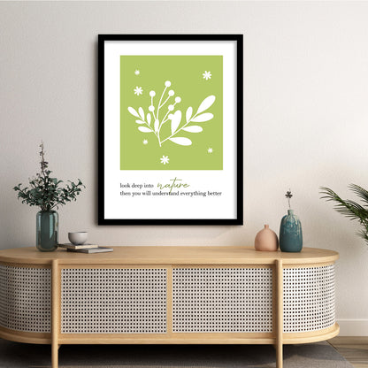 Elegant Minimal Framed Wall Art for Home and Office Decor