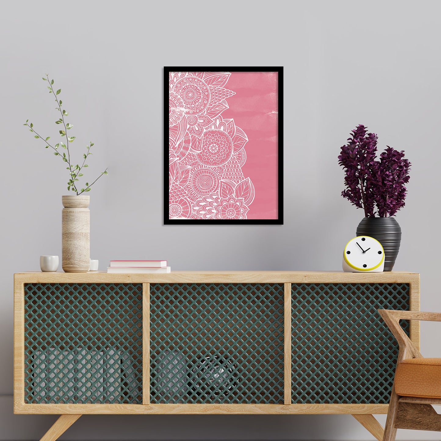 Elegant Minimal Framed Wall Art for Home and Office Decor