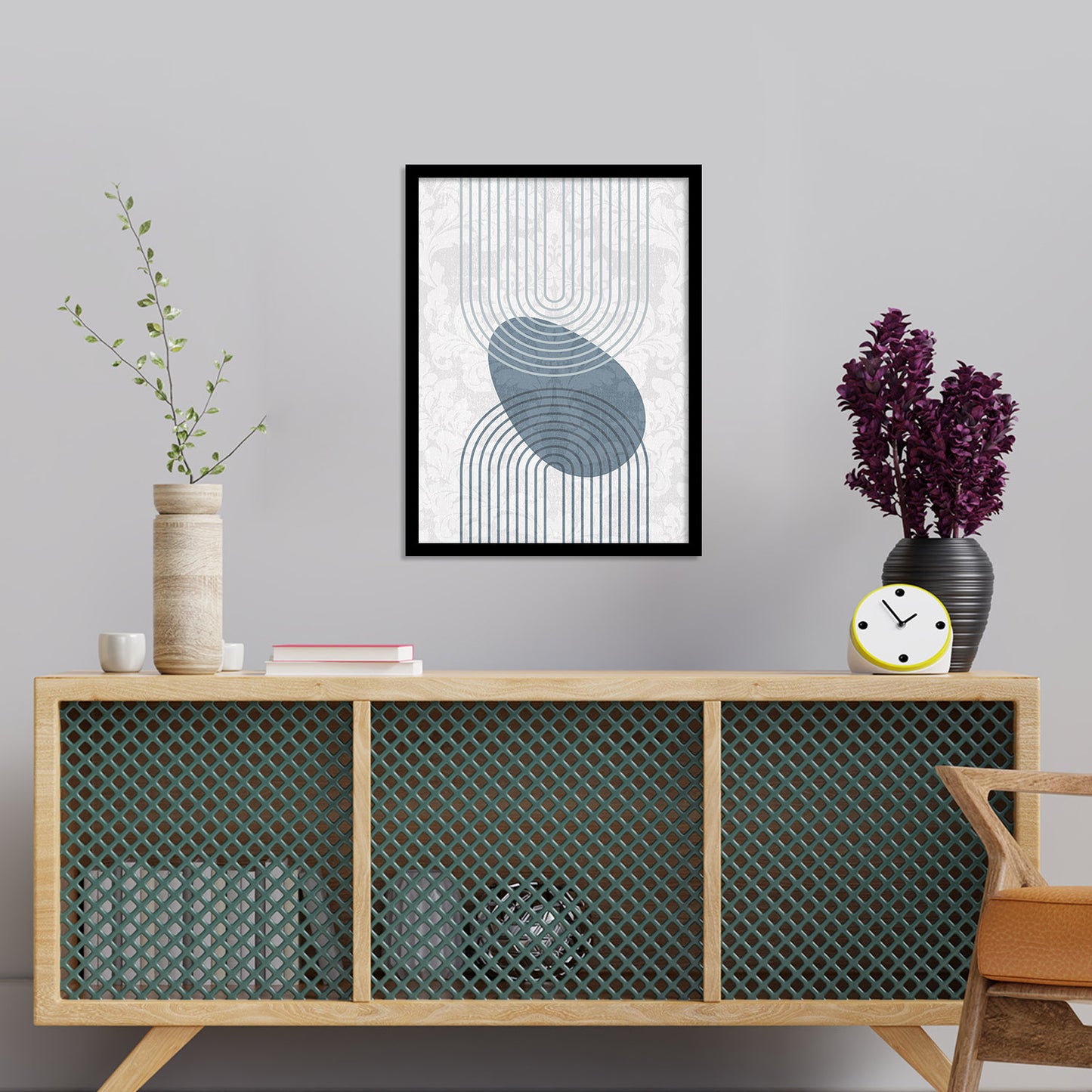 Elegant Minimal Framed Wall Art for Home and Office Decor