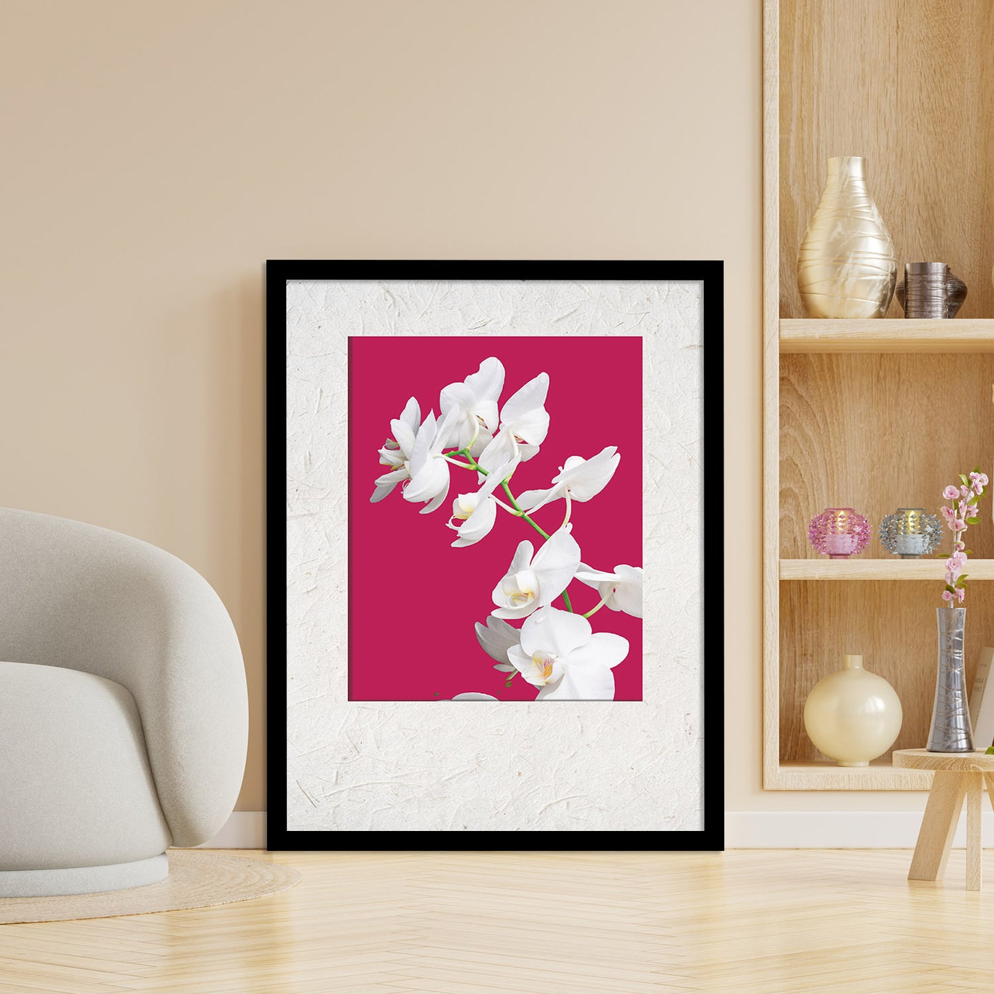 Elegant Minimal Framed Wall Art for Home and Office Decor