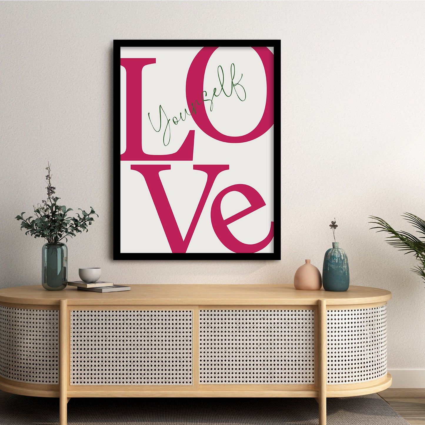 Elegant Minimal Framed Wall Art for Home and Office Decor