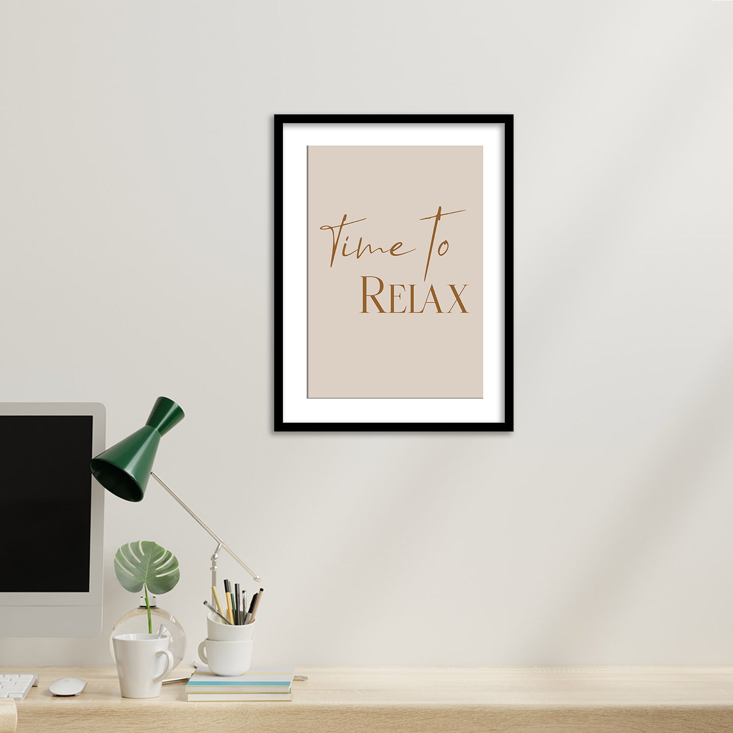 Elegant Minimal Framed Wall Art for Home and Office Decor