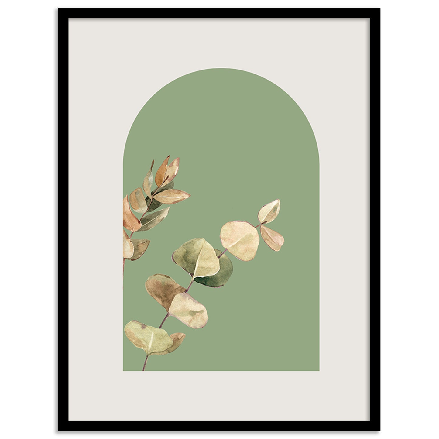 Versatile Minimal Framed Artwork for Home and Office