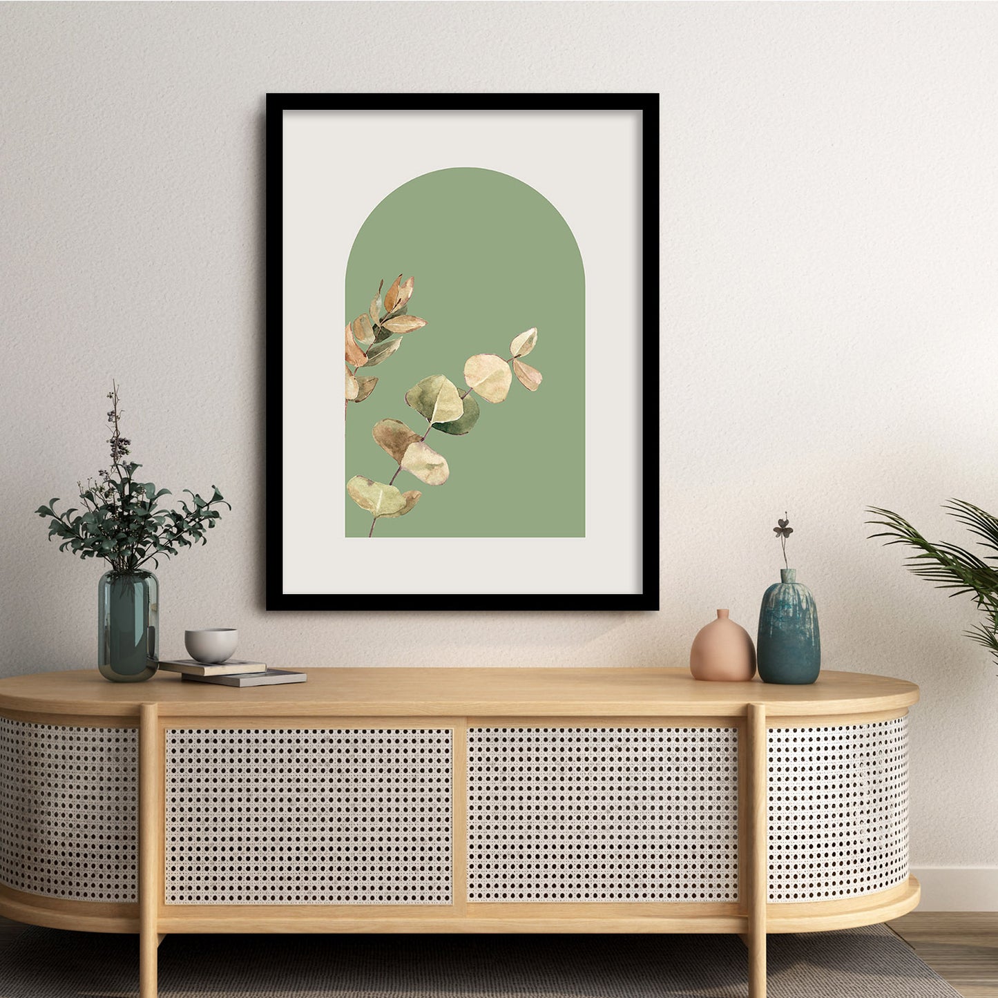 Versatile Minimal Framed Artwork for Home and Office