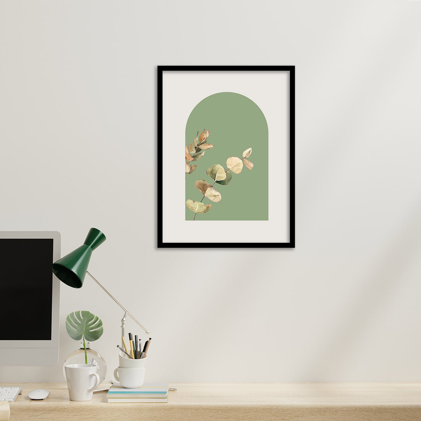 Versatile Minimal Framed Artwork for Home and Office