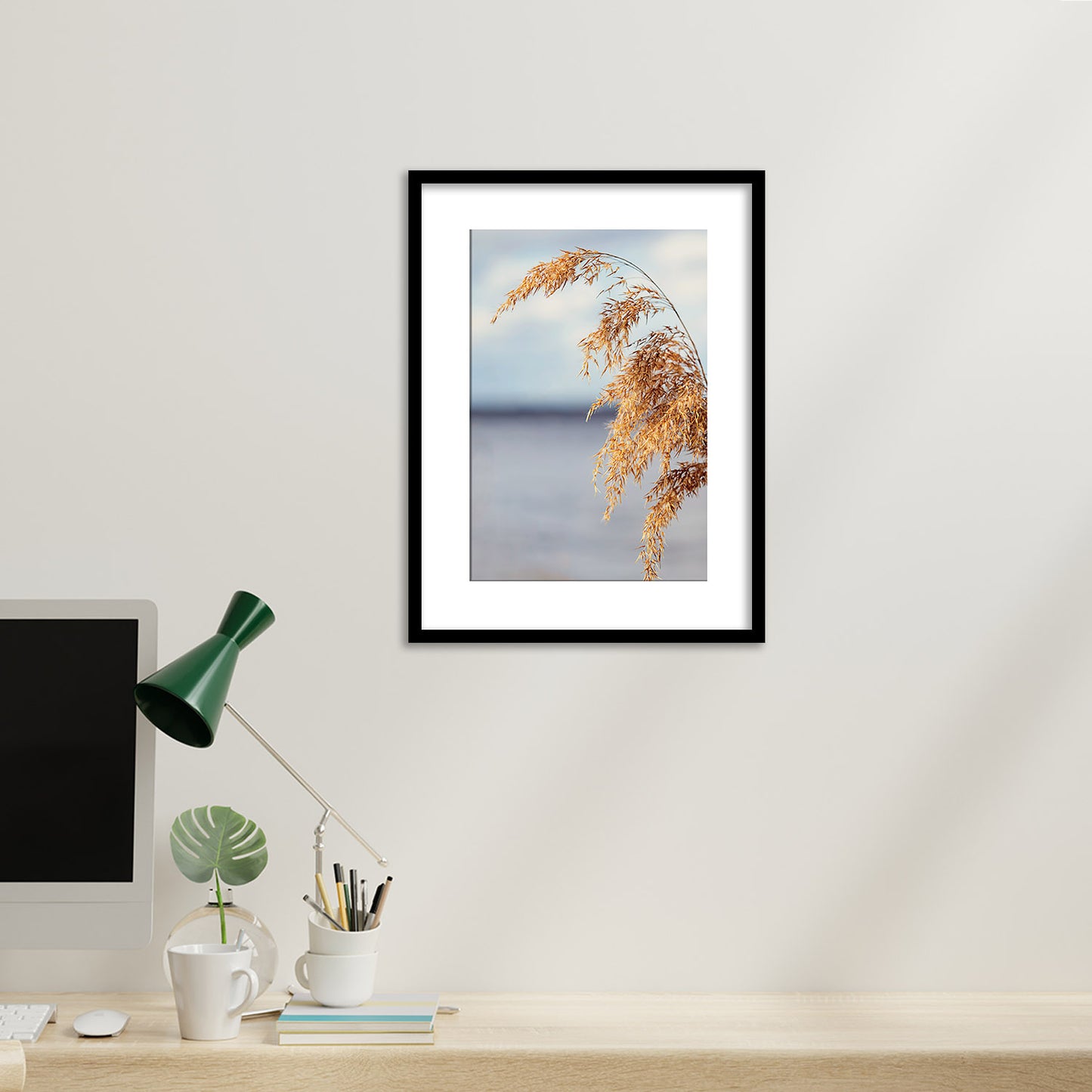 Versatile Minimal Framed Artwork for Home and Office