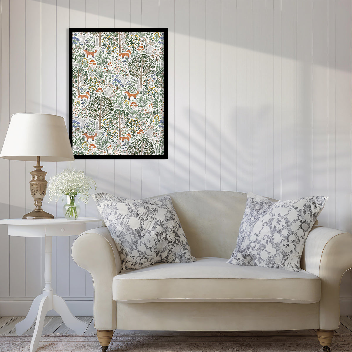 Nature Inspired Framed Art Posters for Home and Office Wall Decor